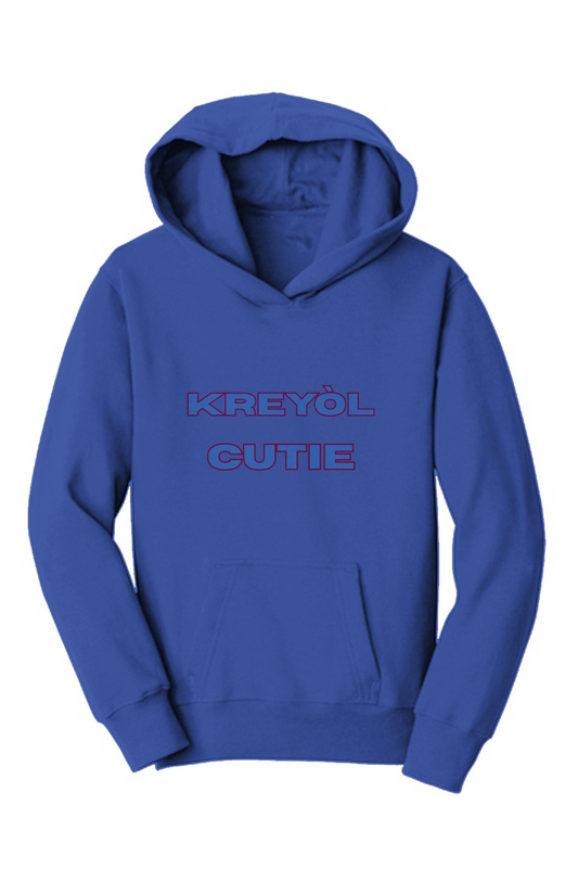 Kreyol Cutie – Youth Fleece Pullover Sweatshirt
