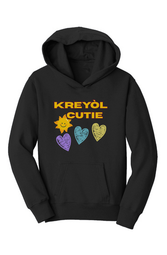 Kreyol Cutie – Youth Fleece Pullover Sweatshirt