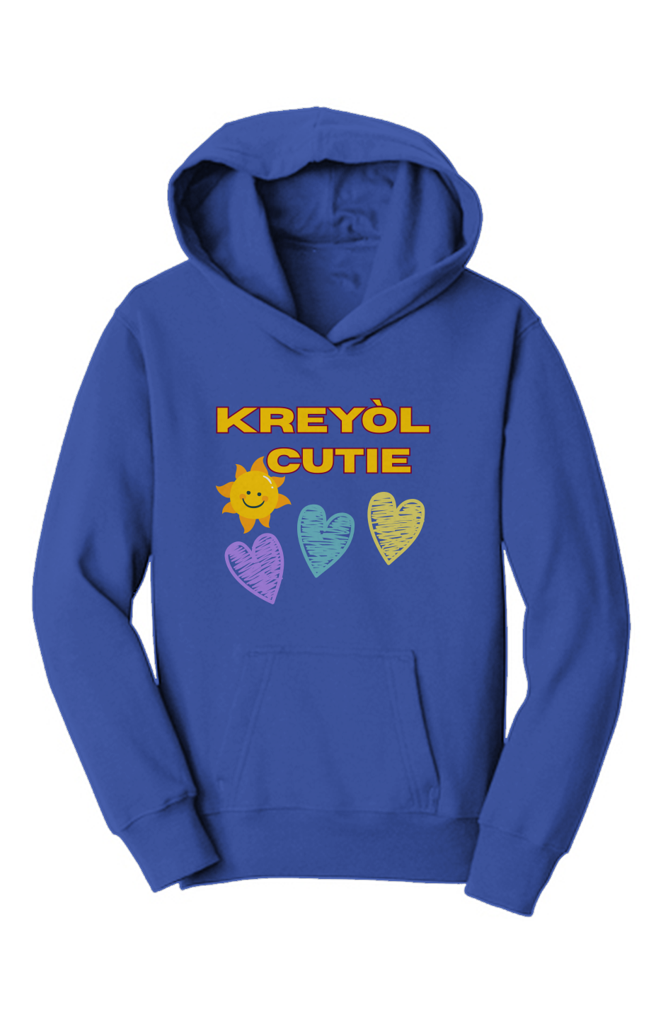 Kreyol Cutie – Youth Fleece Pullover Sweatshirt