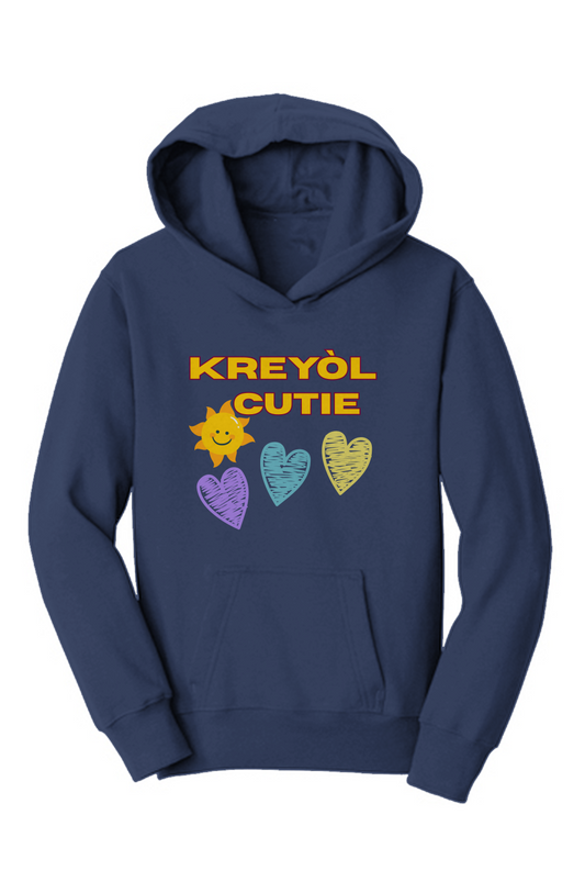 Kreyol Cutie – Youth Fleece Pullover Sweatshirt