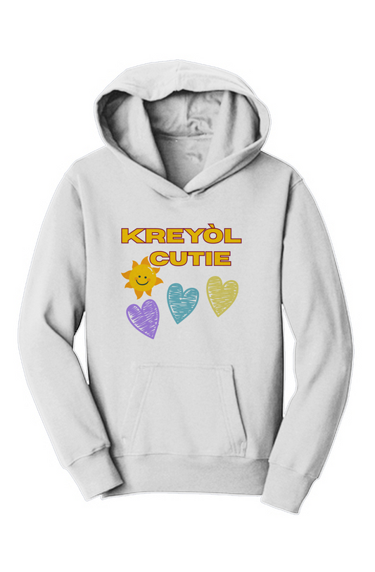 Kreyol Cutie – Youth Fleece Pullover Sweatshirt