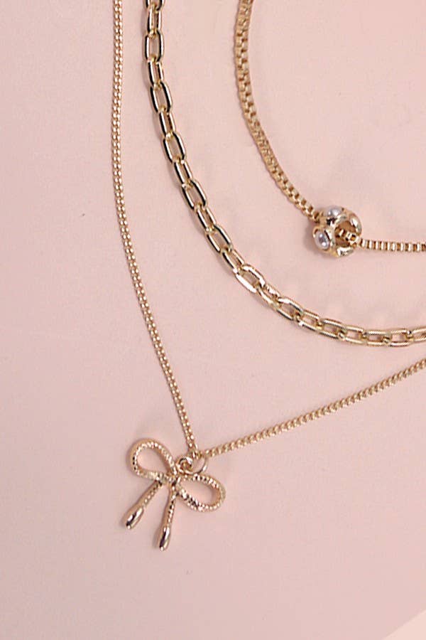 Charme de l'arc - Women Multi Layer Necklace