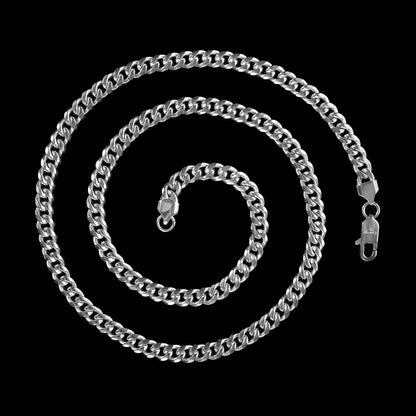 Men's Crucible Rounded Curb Chain Steel Necklace (26")