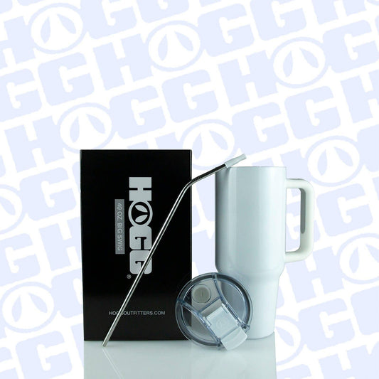 40oz Sublimation Tumbler – Handle & Straw Lid