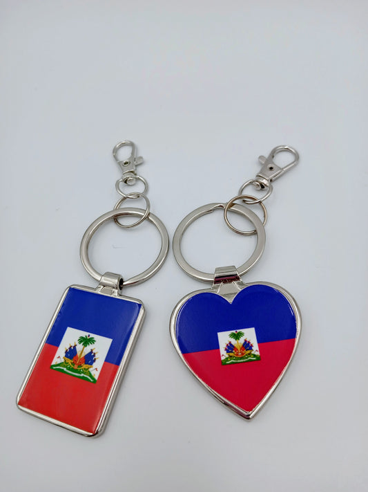 Key Chains - Haitian Flag