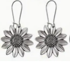 Retro Sunflower Earrings