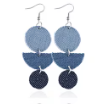 Denim-Style Earring Set  - Heart of Ayiti
