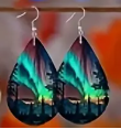 Twilight Roots - Wood Drop Earrings