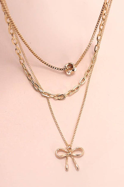 Charme de l'arc - Women Multi Layer Necklace