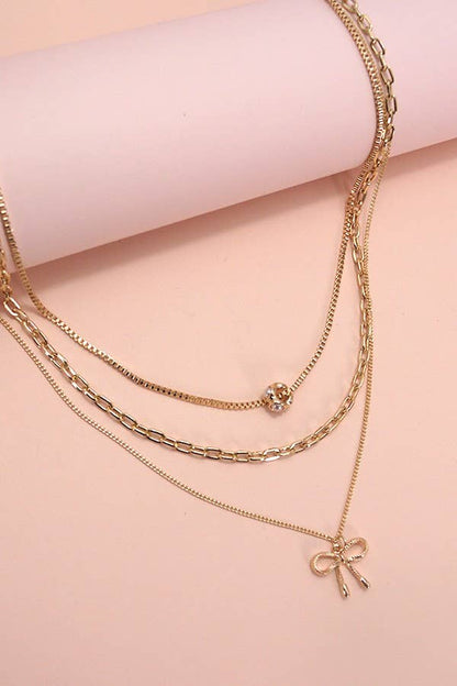 Charme de l'arc - Women Multi Layer Necklace