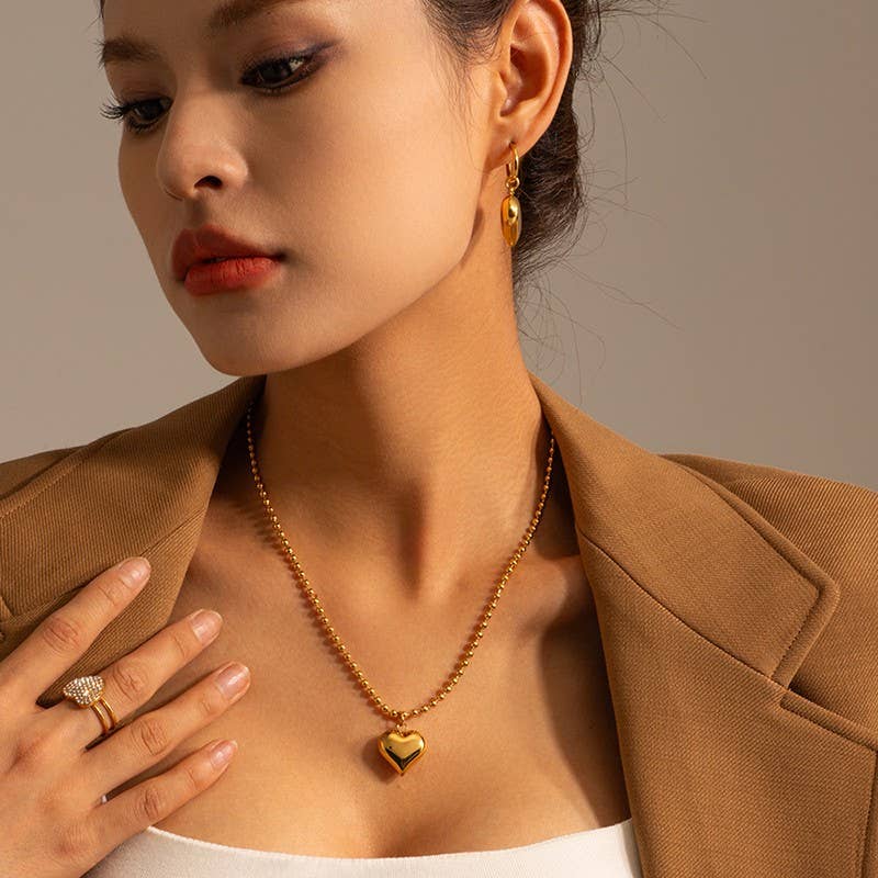 Collier cœur - Women Necklace