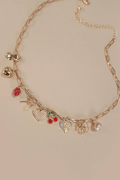 Fleur sur un Lien - Women Necklace